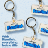 Start with Bismillah – Acrylic Keychain