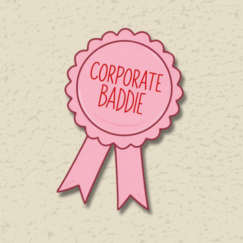 ' Corporate Baddie' Sticker