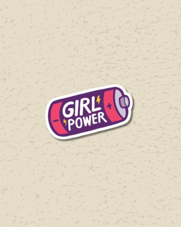 ' Girl Power'  Sticker