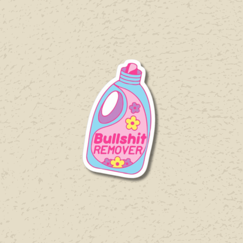 Bullshit Remover Sticker