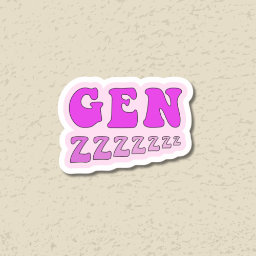 Genzzz Sticker