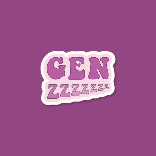 Genzzz Sticker