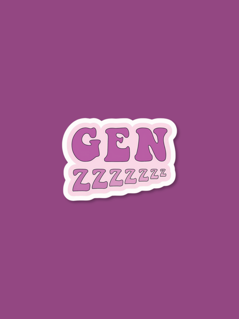 Genzzz Sticker