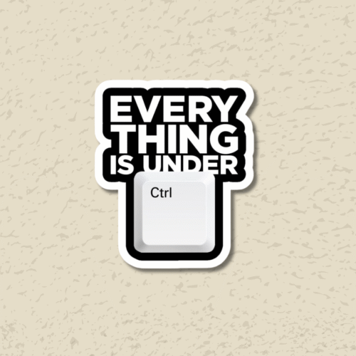 CTRL Sticker