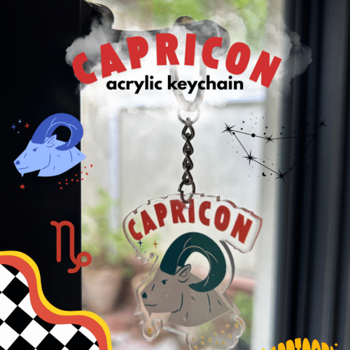 Capricon - Acrylic Keychain