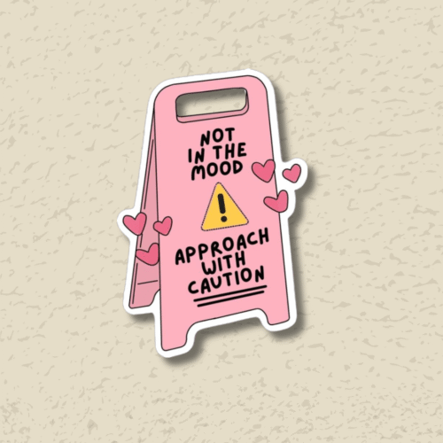 Caution Sticker