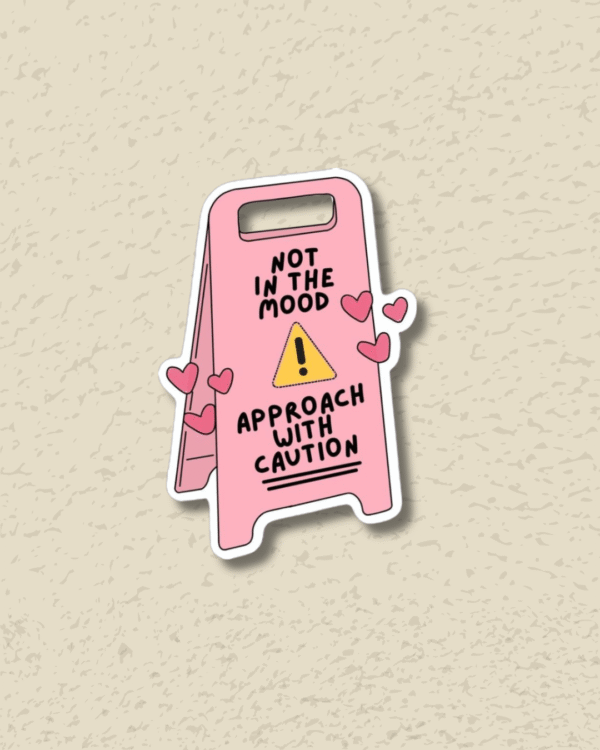 Caution Sticker