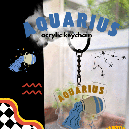 Acquarius - Acrylic Keychain