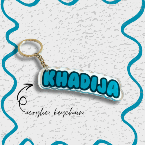 Main Character - Custom Name Keychains
