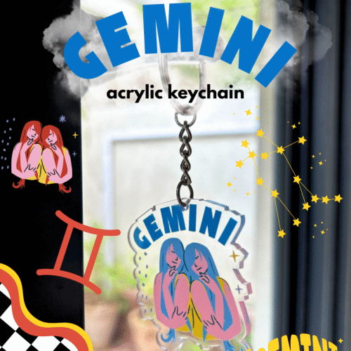 Gemini - Acrylic Keychain