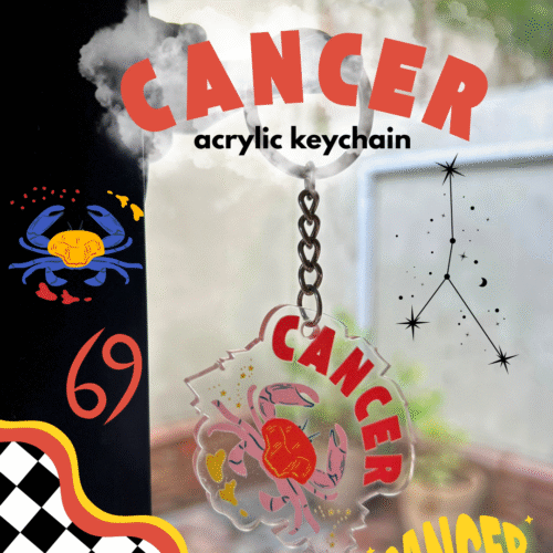 Cancer - Acrylic Keychain