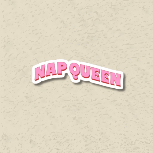 Nap Queen Sticker