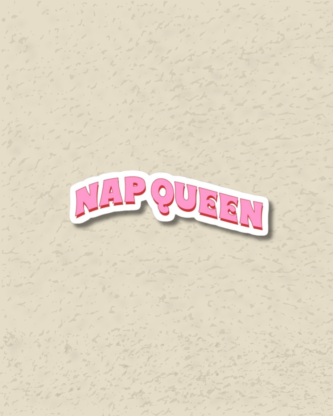 Nap Queen Sticker