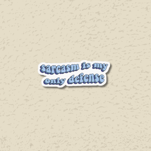 Sarcasm Sticker