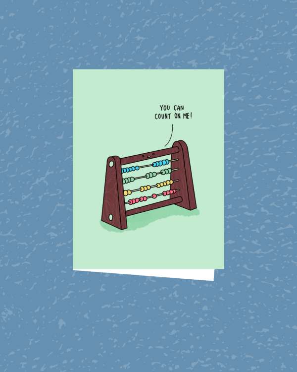 Count on Me - Card