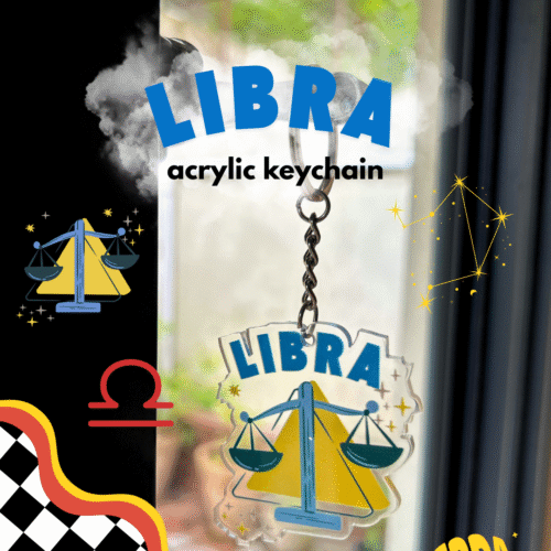 Libra - Acrylic Keychain