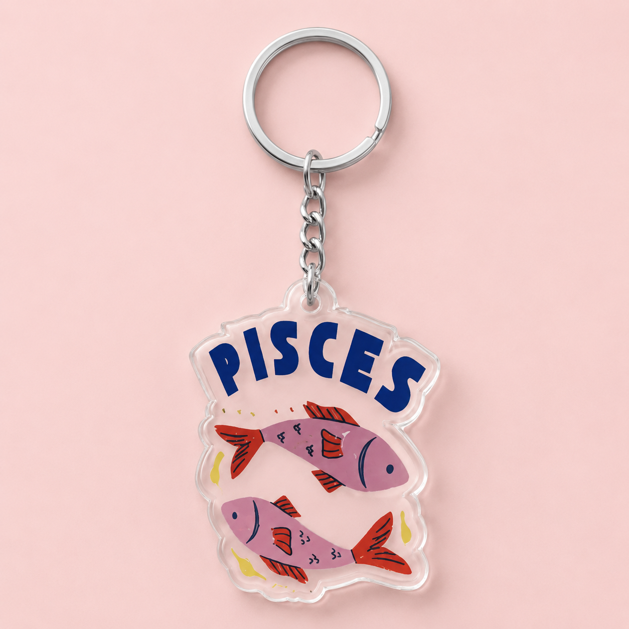 ChatGPT Image Jun 21, 2026, 02_15_04 PM Pisces - Acrylic Keychain