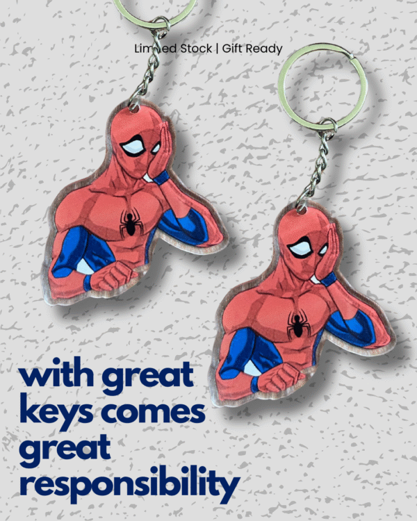 4 Spiderman - Acrylic Keychain