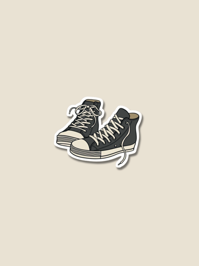 'Converse Shoes' Sticker
