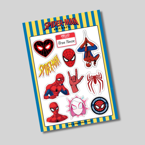 Spider-Man Sticker Sheet