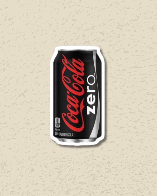 4 Cola Cola Diet Sticker