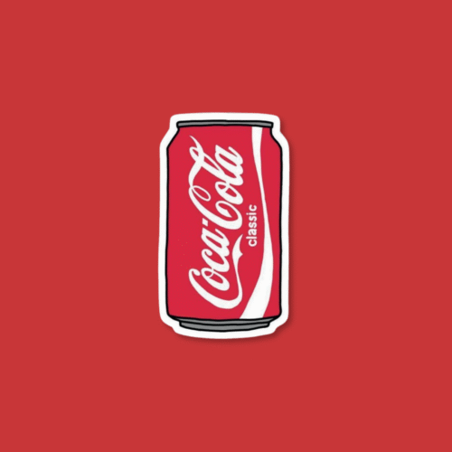 Webiste Stickers 'Coca Cola' Sticker
