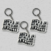 4 Anxiety Keychain