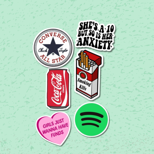 ' Anti delulu pills' Stickers