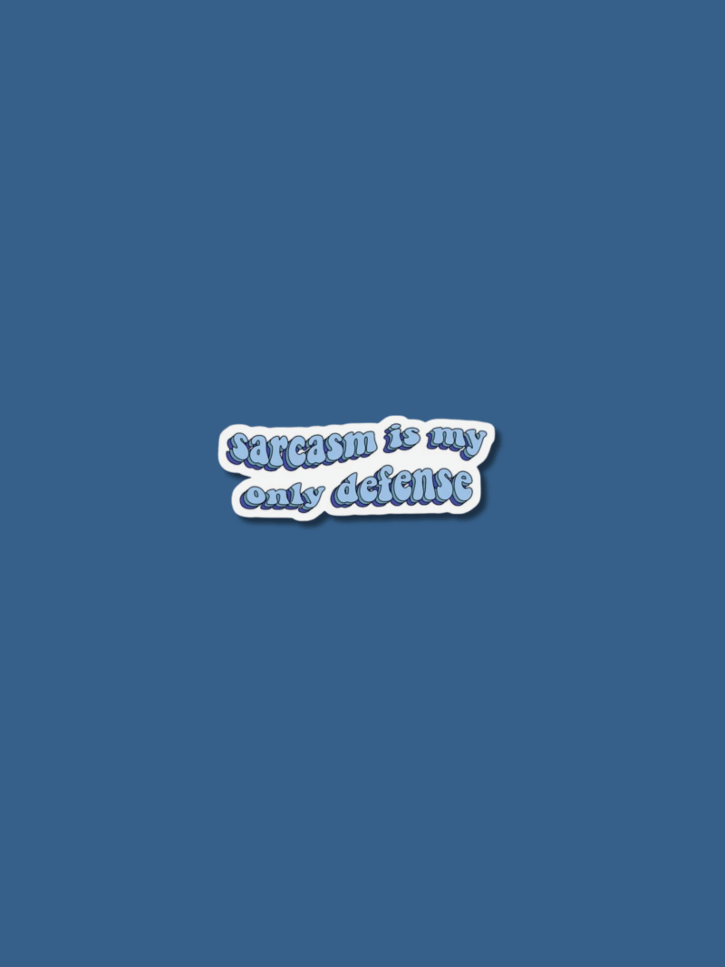 Sarcasm Sticker