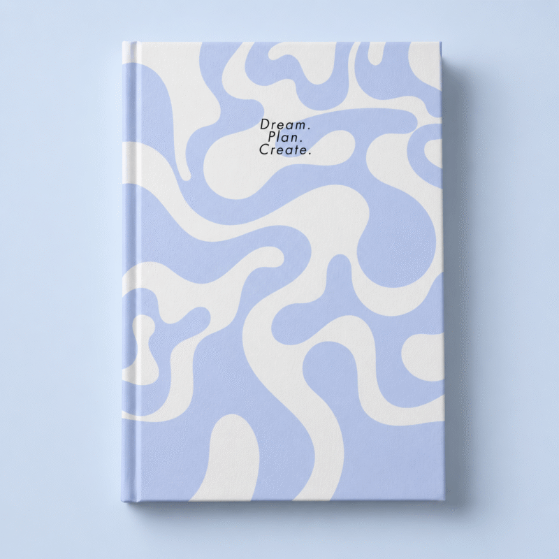 Dream.Plan.Create. - Blue Journal