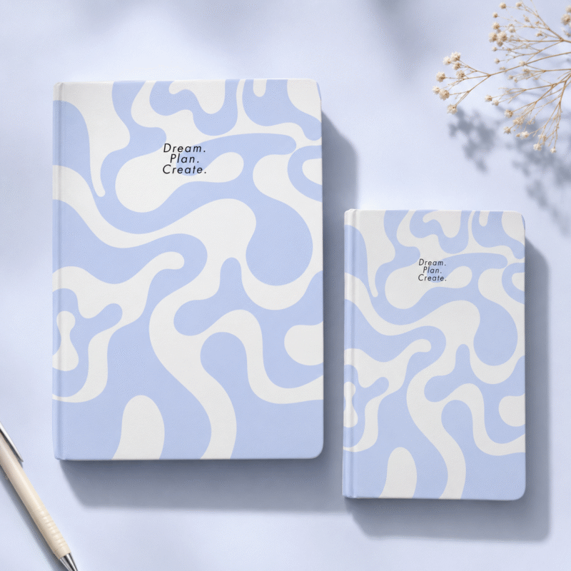 Dream.Plan.Create. - Blue Journal