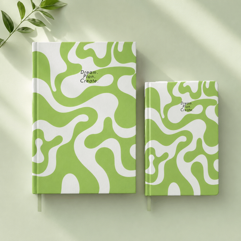 Dream.Plan.Create. - Green Journal